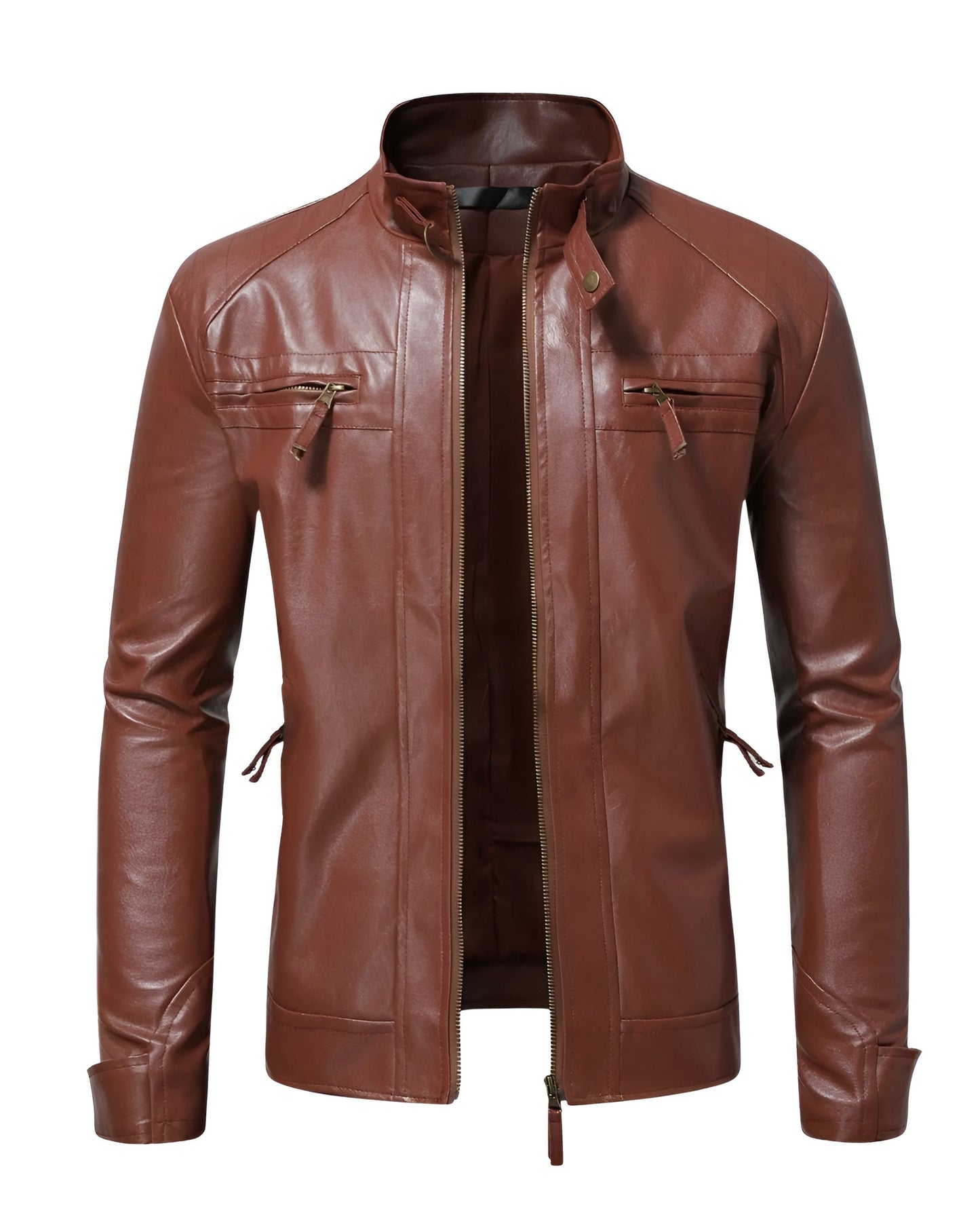 Louis™ | Elegante leren jas voor mannen