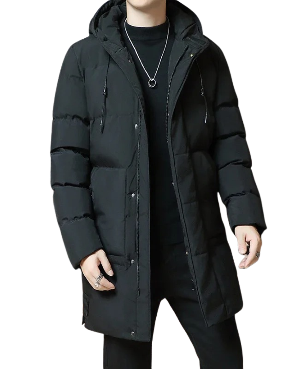 Adrien™ | Elegante Lange Winterjas voor Mannen
