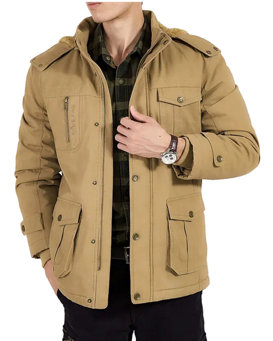 Mathieu™ | Elegante gewatteerde winterjas
