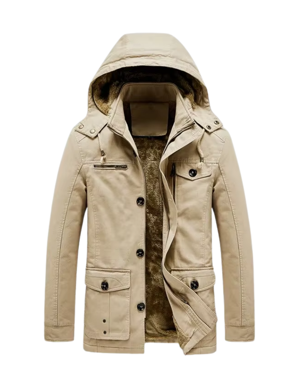 Léon™ | Premium gewatteerde winterjas