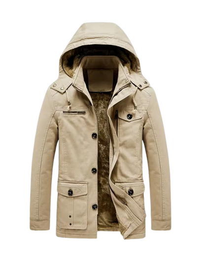 Léon™ | Premium gewatteerde winterjas