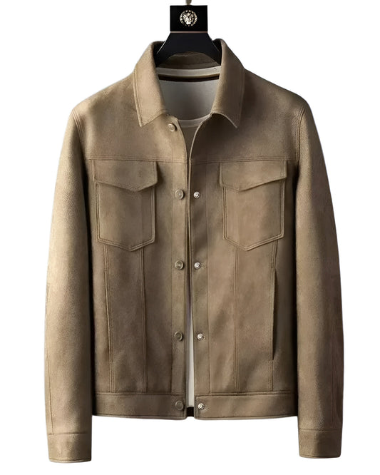 Henri™ | Chique leren jas voor mannen