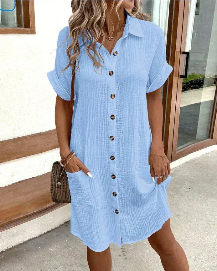 Aria - Klassieke polo-casual jurk