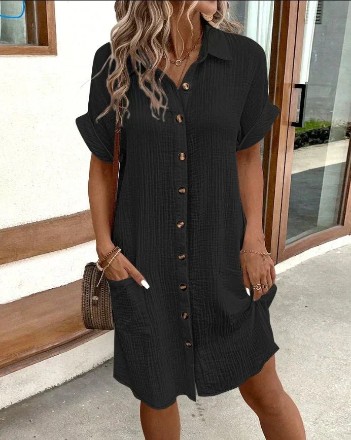 Aria - Klassieke polo-casual jurk