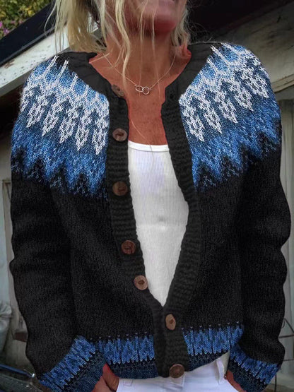 Givanna | Vintage IJslands Gebreid Vest