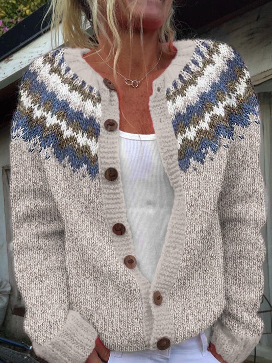 Peyton | Vintage IJslands Gebreid Vest