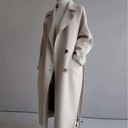 Sarah™ – Lang Wol Coat
