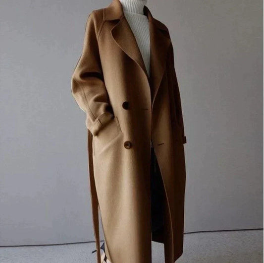 Sarah™ – Lang Wol Coat