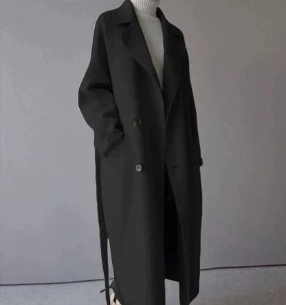 Sarah™ – Lang Wol Coat
