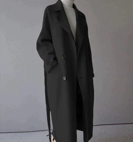 Sarah™ – Lang Wol Coat