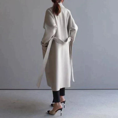 Sarah™ – Lang Wol Coat