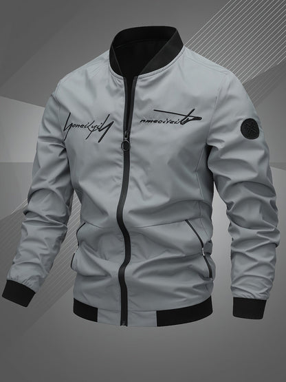 Harm™ | Casual bomberjack met lange mouwen