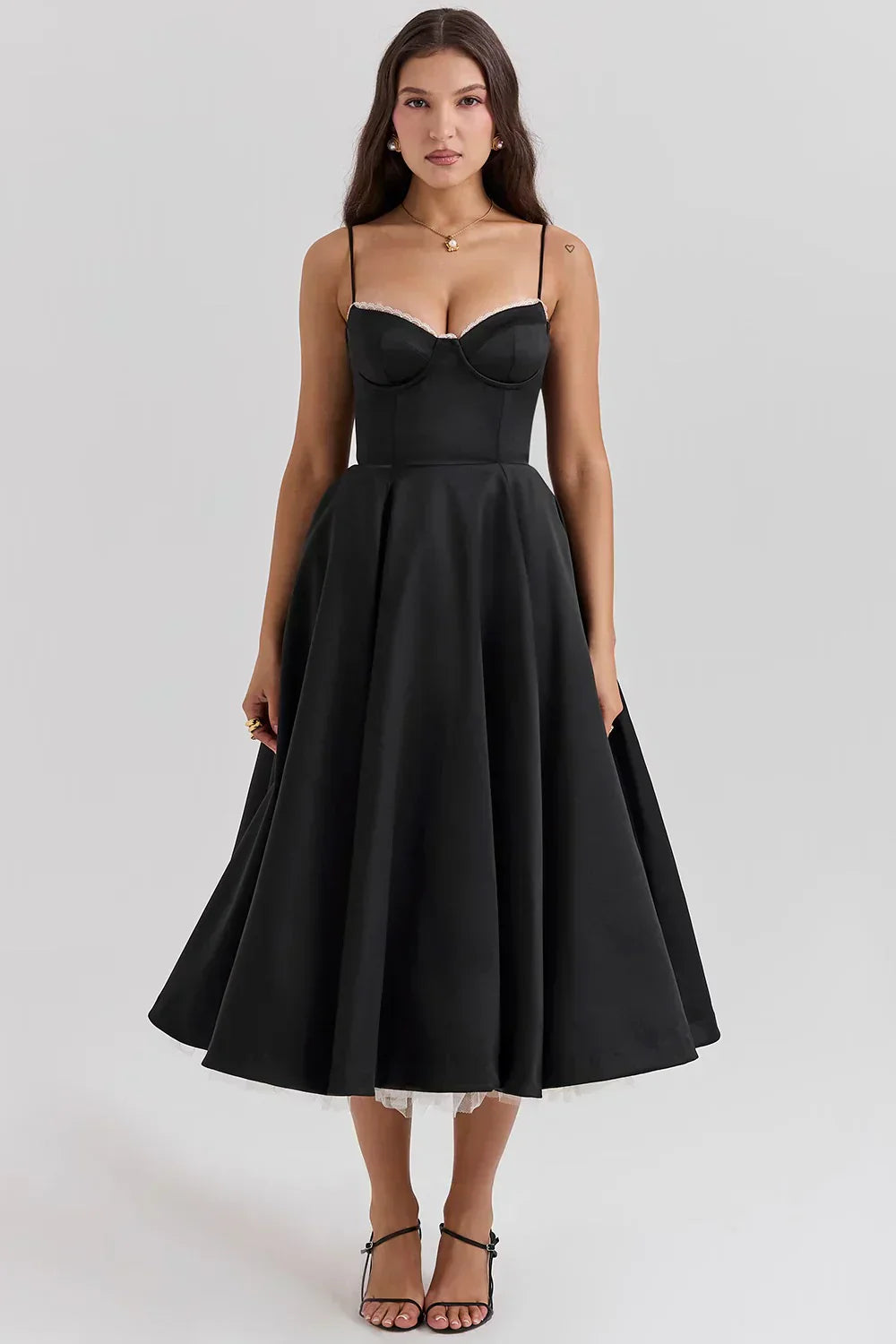 Arielle | Luxe midi-jurk