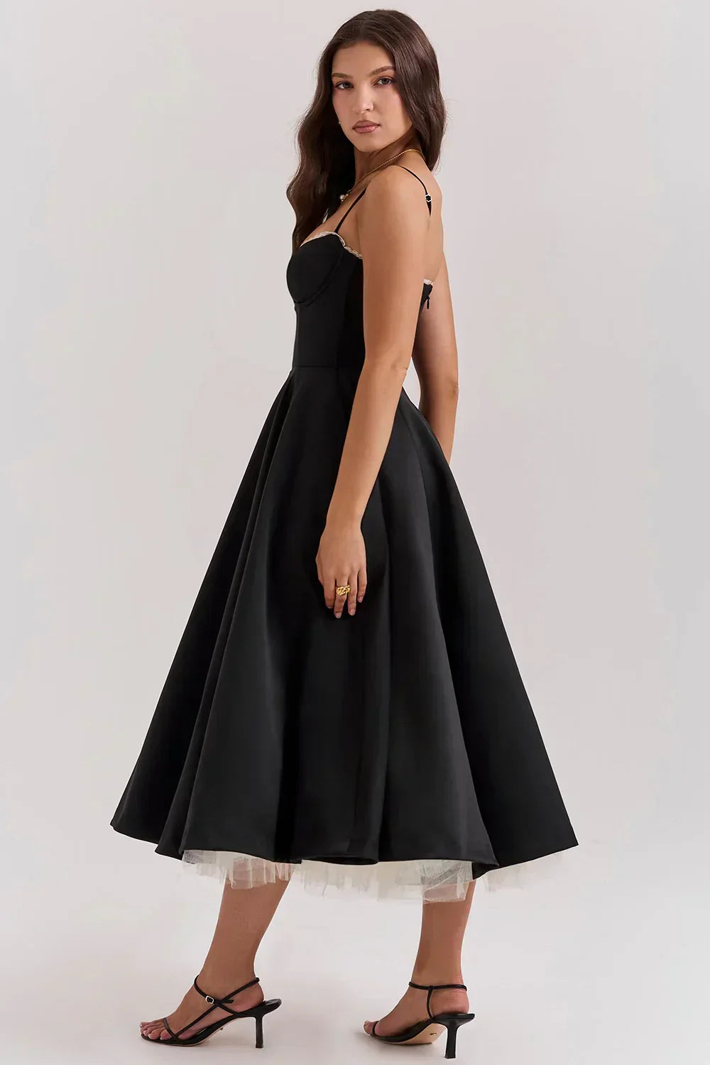 Arielle | Luxe midi-jurk