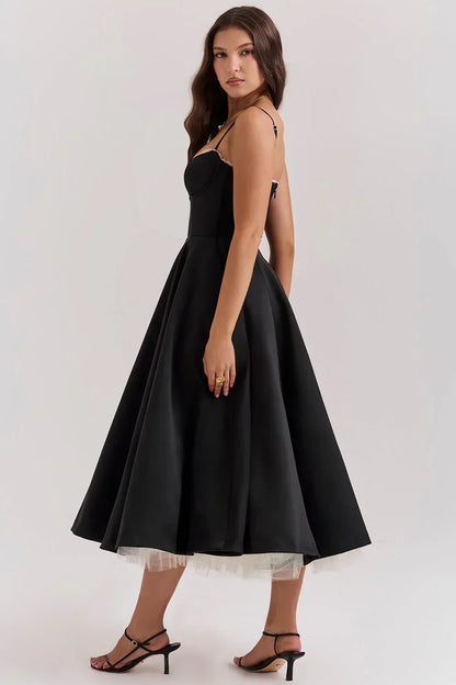 Arielle | Luxe midi-jurk