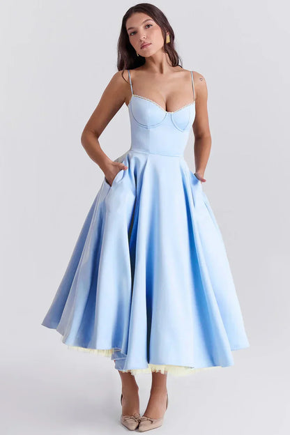 Arielle | Luxe midi-jurk