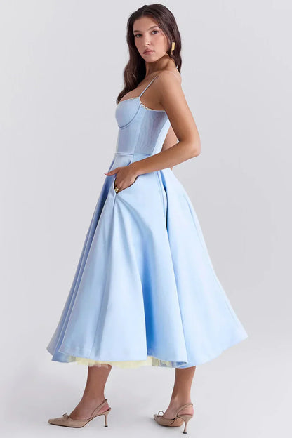 Arielle | Luxe midi-jurk