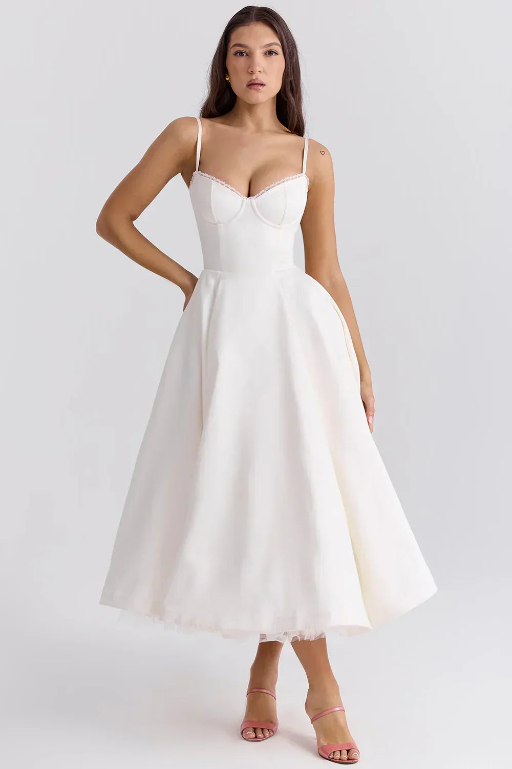 Arielle | Luxe midi-jurk
