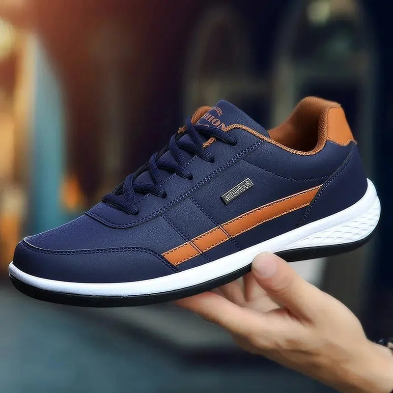 Mr. Orthopedische comfortabele leren sneaker 2025