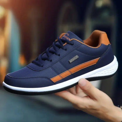 Mr. Orthopedische comfortabele leren sneaker 2025