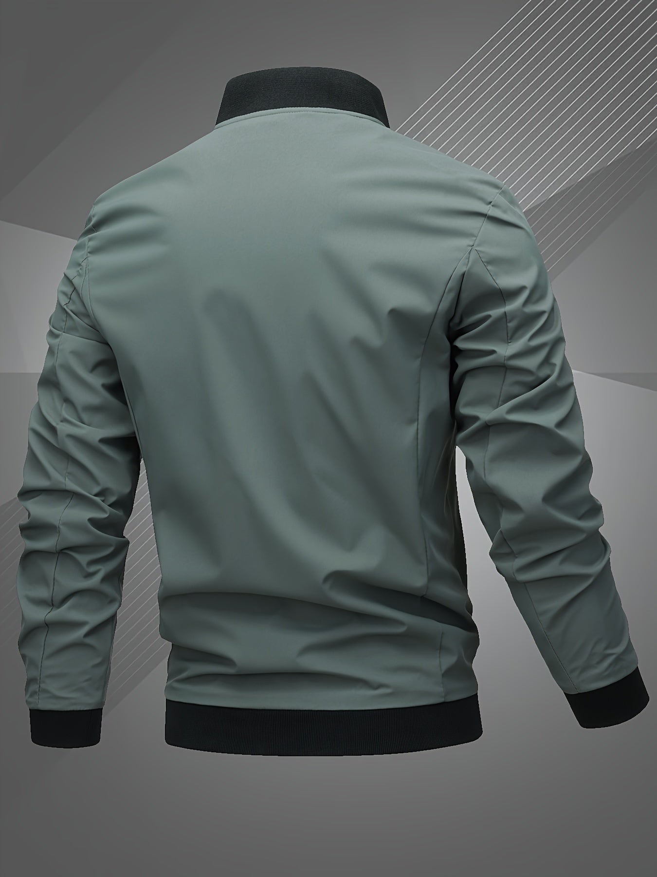 Harm™ | Casual bomberjack met lange mouwen