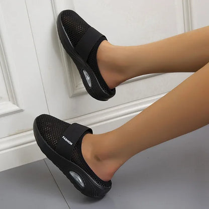 Compa™ orthopedische sandalen met sleehak