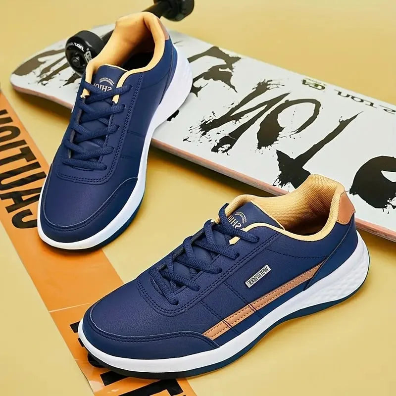 Mr. Orthopedische comfortabele leren sneaker 2025
