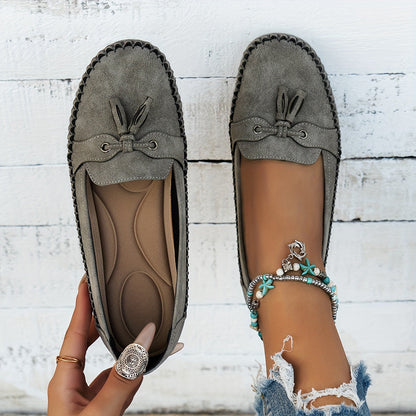Nadine™ - Klassieke loafers met kwastjes