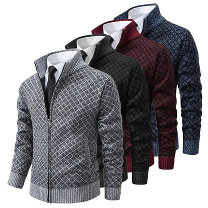 Virexo | Gebreid Vest met Rits