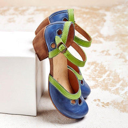 Laisy™ - Orthopedische sandalen met lage hak