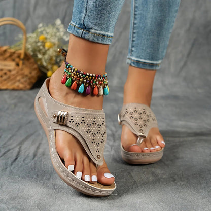 Élodie™ - Sandalen met sleehak en open teen voor dames