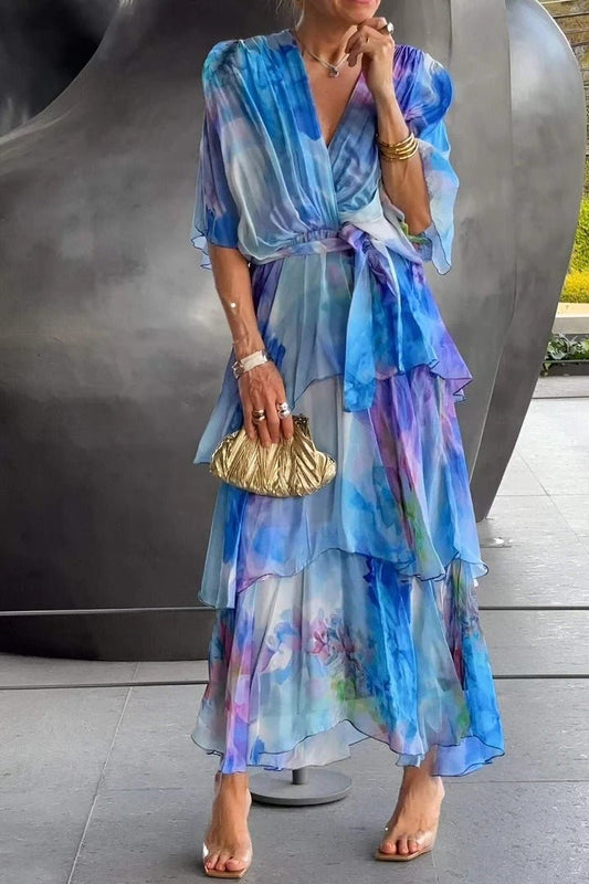 Jade™ – Elegante Boheemse maxi-jurk