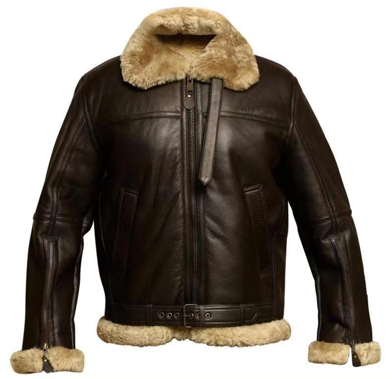 Fletcher™ | Premium Lamsleren Jas