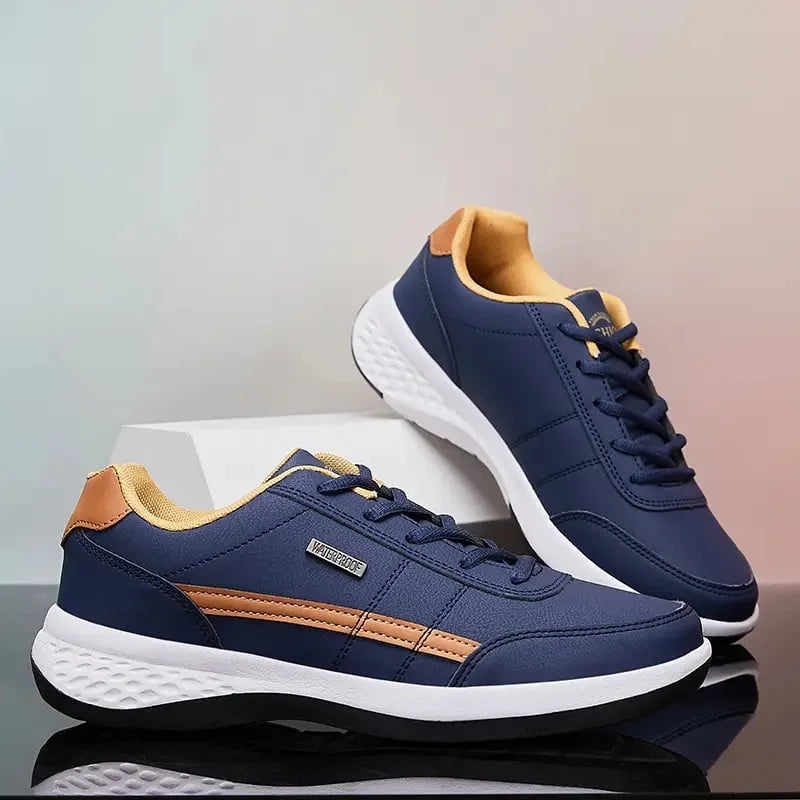 Mr. Orthopedische comfortabele leren sneaker 2025