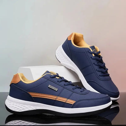 Mr. Orthopedische comfortabele leren sneaker 2025