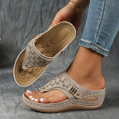 Élodie™ - Sandalen met sleehak en open teen voor dames