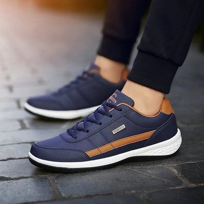 Mr. Orthopedische comfortabele leren sneaker 2025