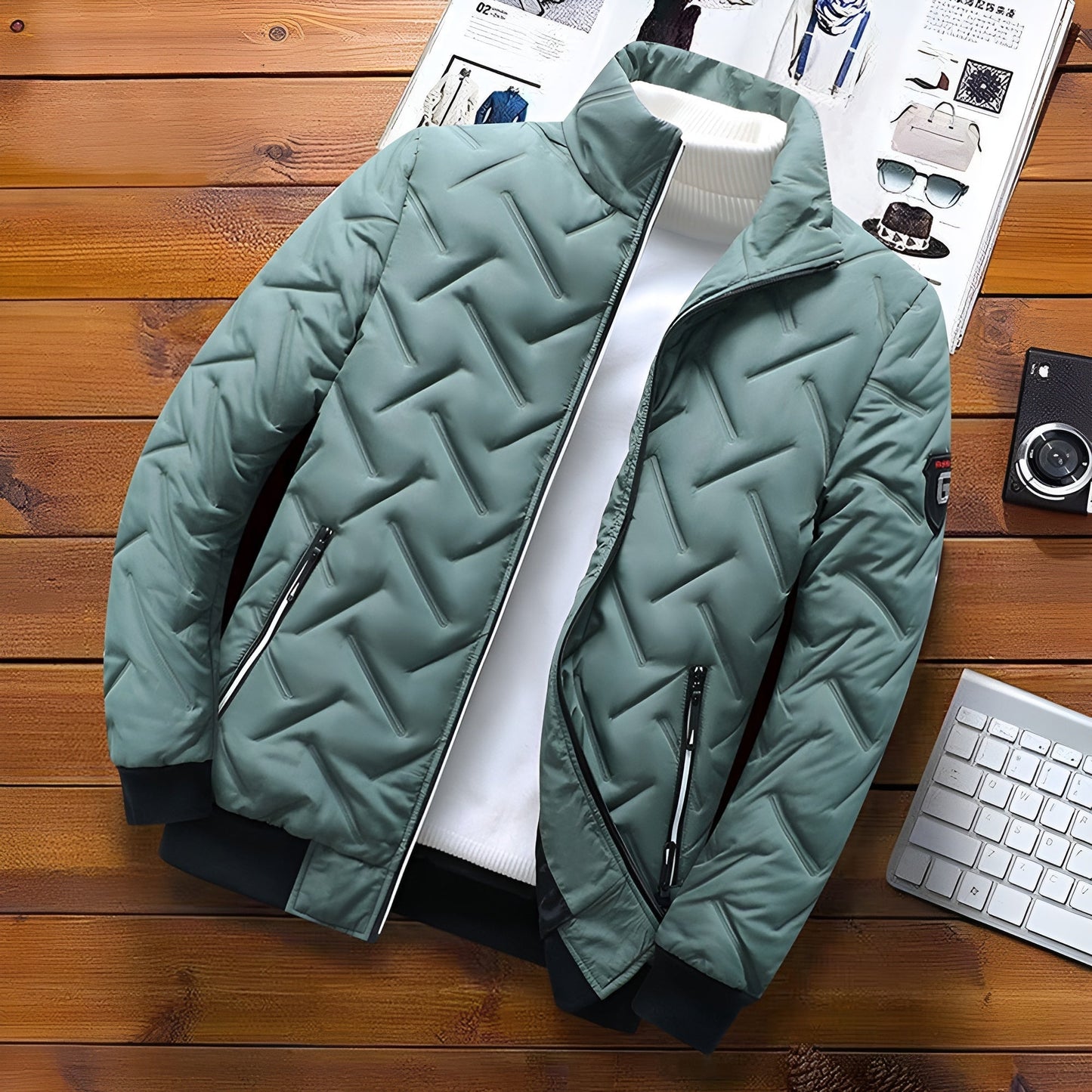 VANHOUTEN™ | MODERNE CASUAL JACKET MET TIMELOZE ELEGANTIE