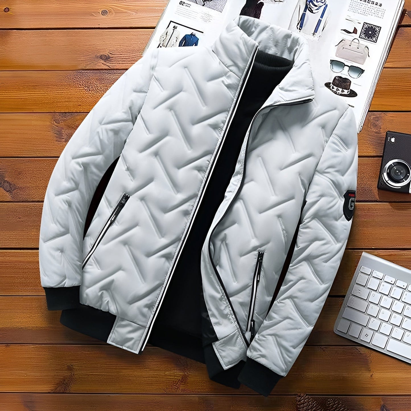 VANHOUTEN™ | MODERNE CASUAL JACKET MET TIMELOZE ELEGANTIE