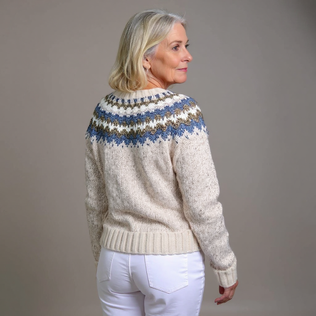 Peyton | Vintage IJslands Gebreid Vest