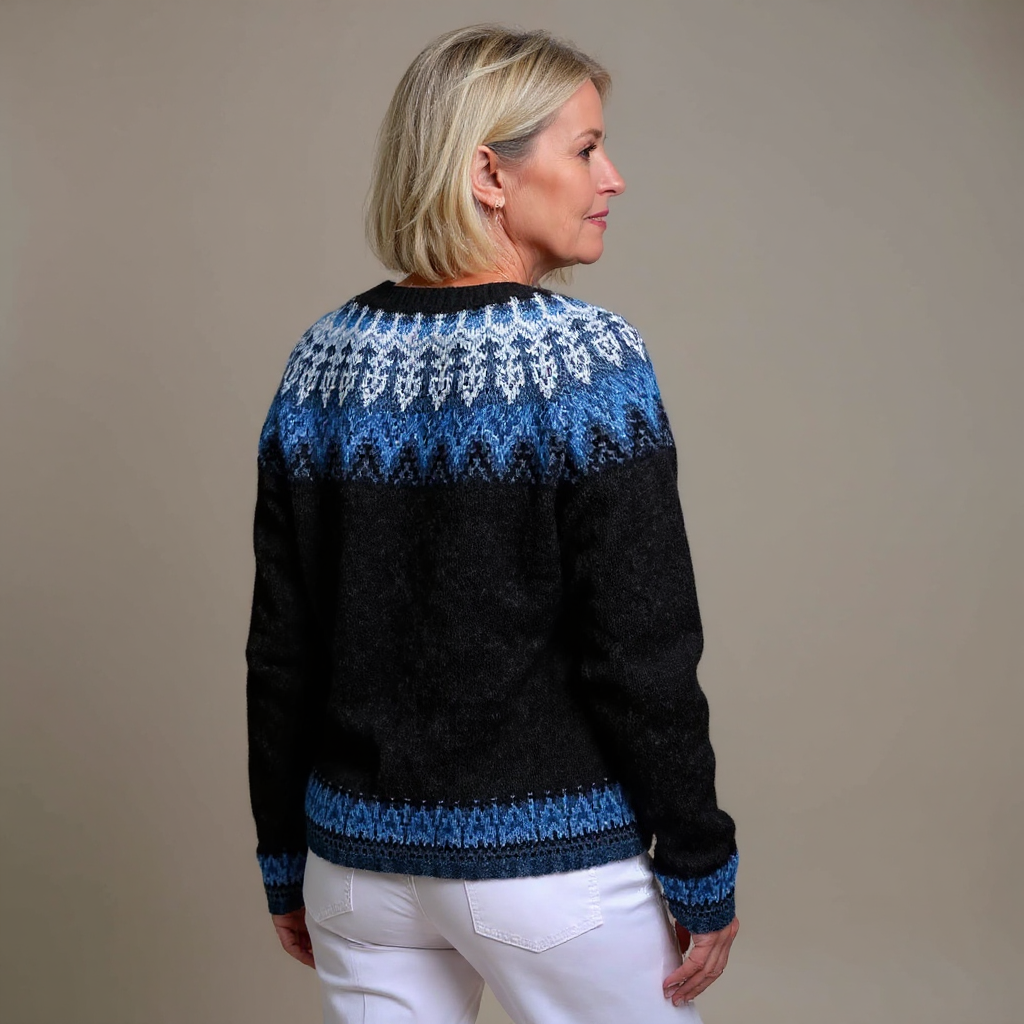 Givanna | Vintage IJslands Gebreid Vest