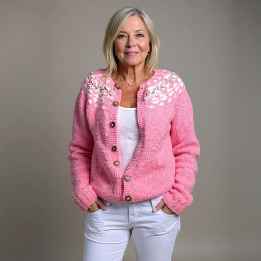 Vivian | Vintage IJslandse Cardigan