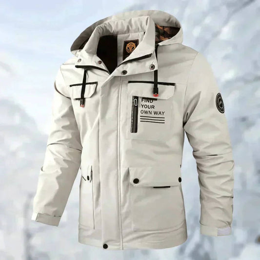 Virexo | Heren winterjas met capuchon