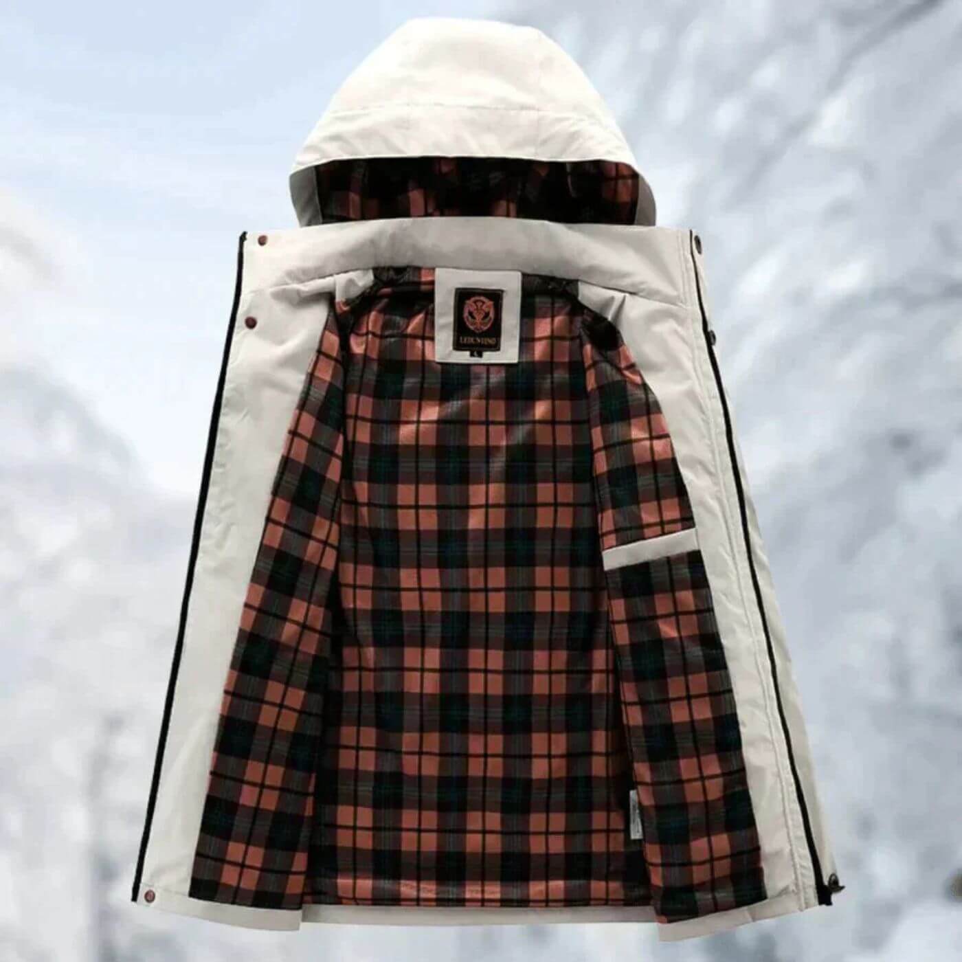 Virexo | Heren winterjas met capuchon