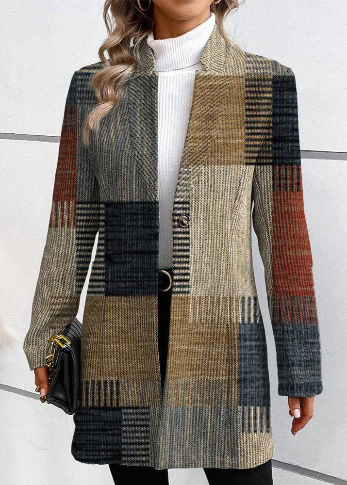 Lina™ | Elegante blazer met patroon