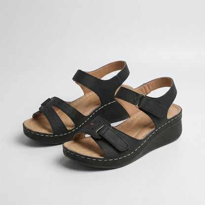 Sandy™ - Comfortabele orthopedische sandalen met sleehak