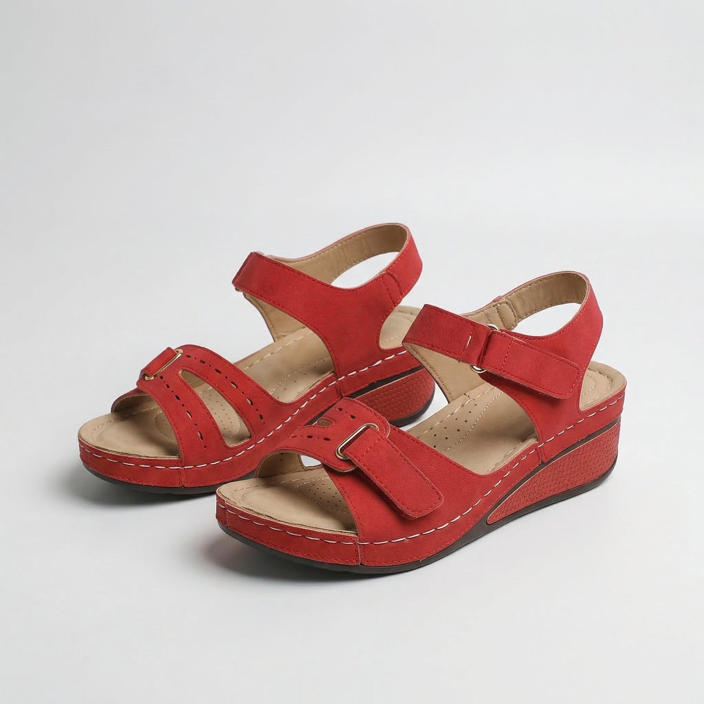 Sandy™ - Comfortabele orthopedische sandalen met sleehak