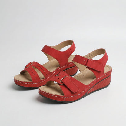 Sandy™ - Comfortabele orthopedische sandalen met sleehak