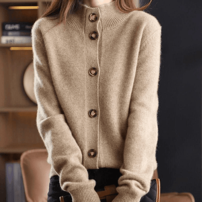 Anny – Luxe Kasjmier Gebreid Vest