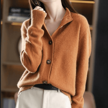 Anny – Luxe Kasjmier Gebreid Vest